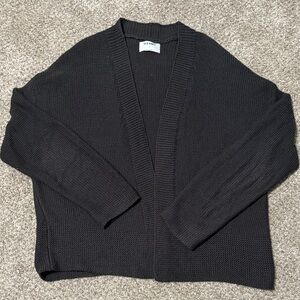 Old Navy Charcoal Cardigan Sweater